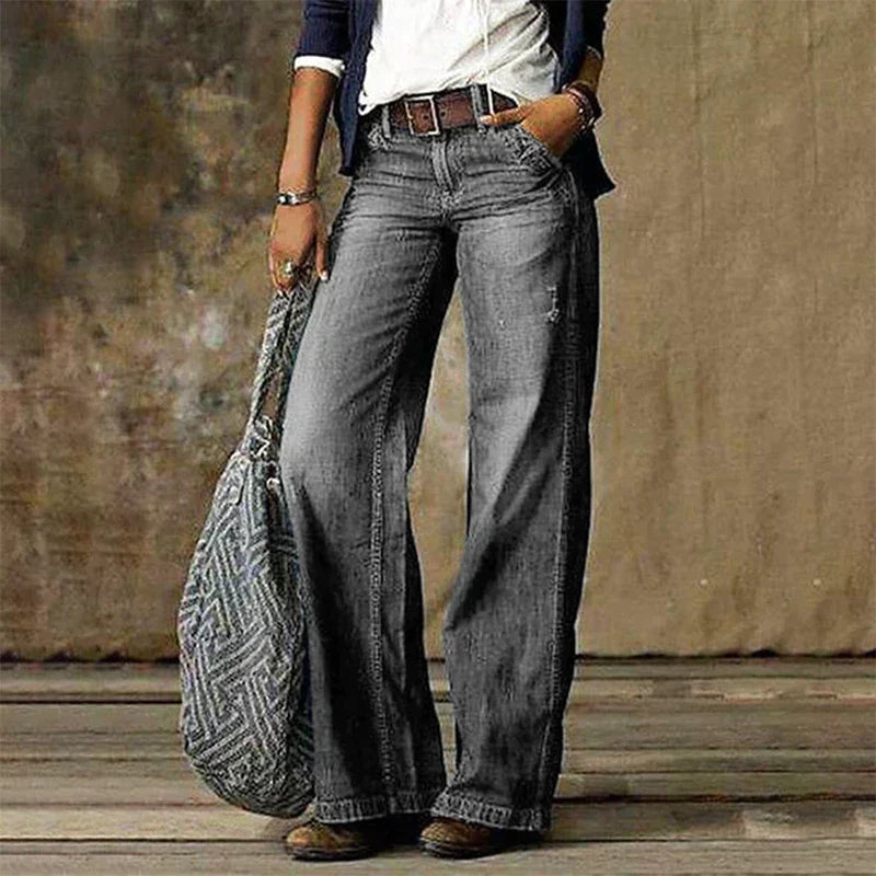 Sophia | Classic High-Waisted Flared Women's Jeans