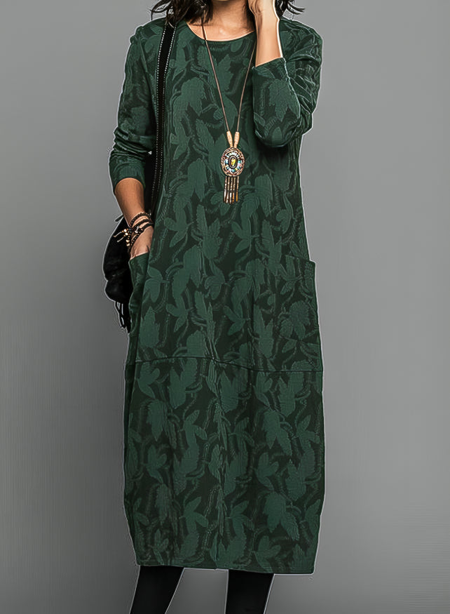 Sophia | Elegant Cozy Plus Size Dress for Winter