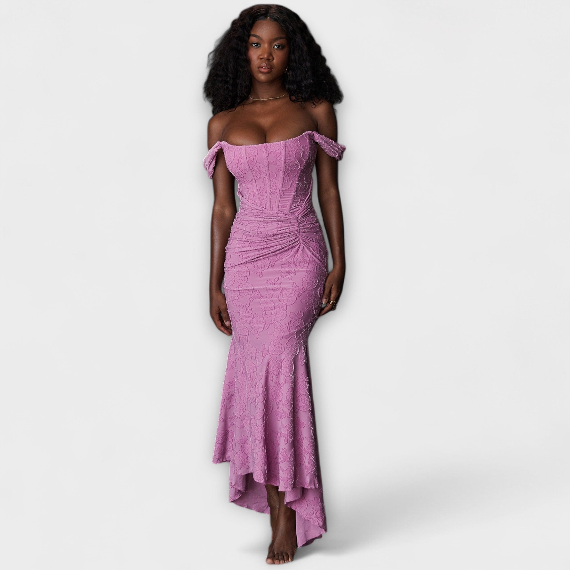 Sophia | Elegant Long Dress with Corset Design