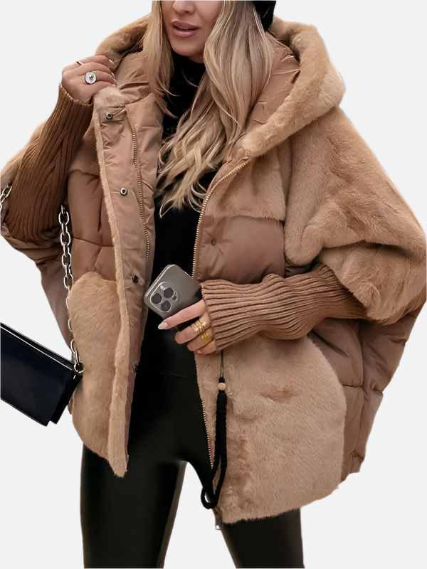 Sophie | Cozy Black Puffer Jacket for Women