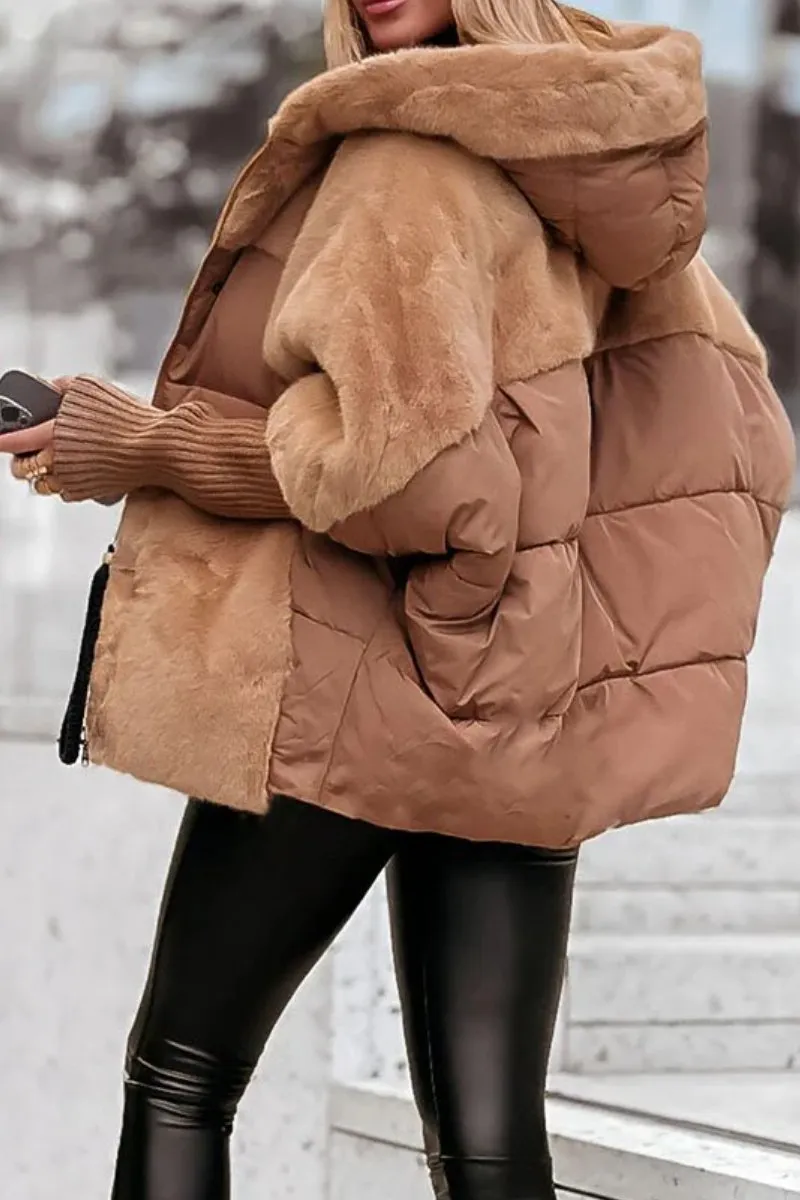 Sophie | Cozy Black Puffer Jacket for Women