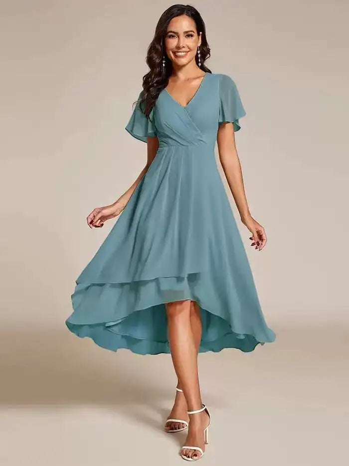 Sophie | Elegant A-Line Summer Dress for Wedding Guests