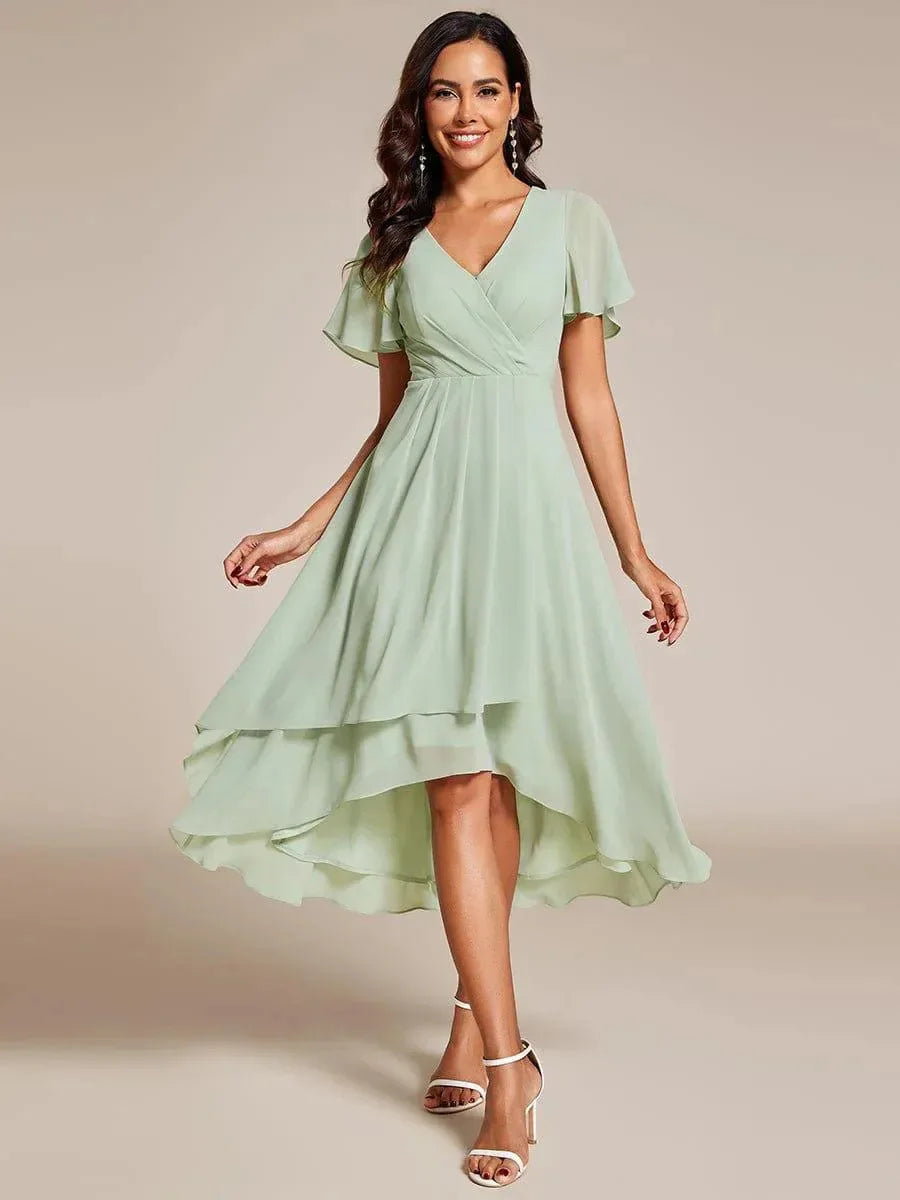 Sophie | Elegant A-Line Summer Dress for Wedding Guests