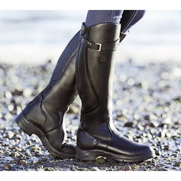 Sophie | Elegant Black Knee High Boots for Women