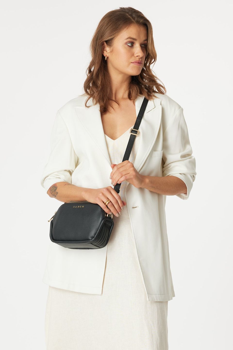 Sophie | Elegant Black Shoulder Bag for Women