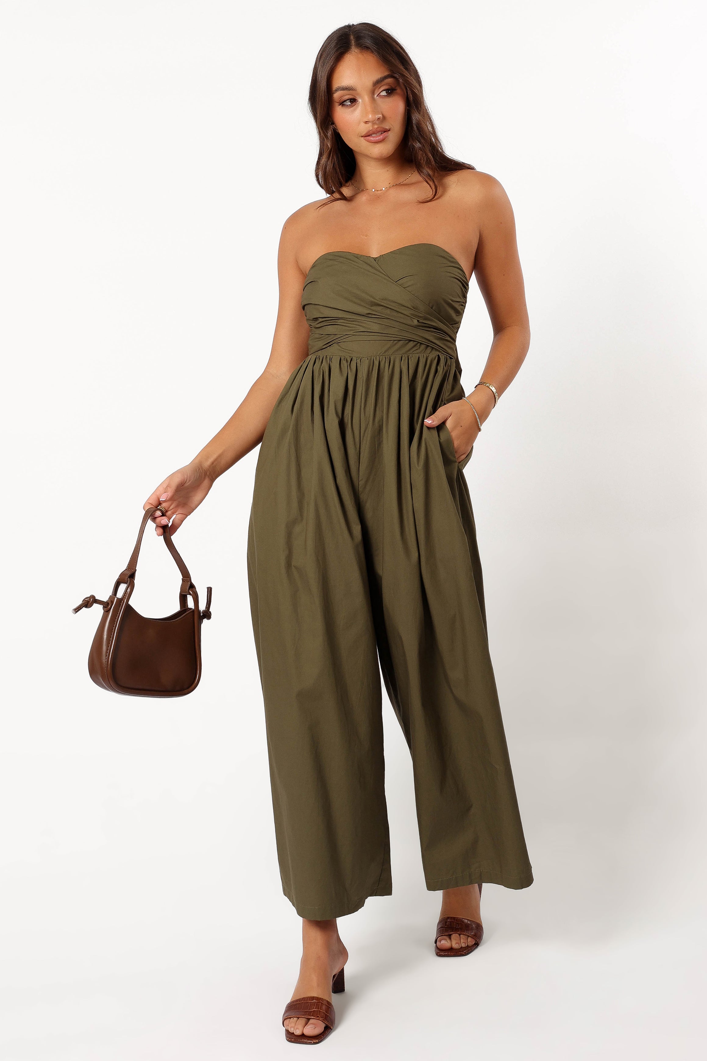 Sophie | Elegant Black Wide Leg Jumpsuit for Women
