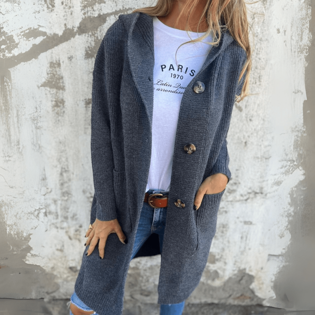 Sophie | Elegant Cozy Long Cardigan Sweater for Women