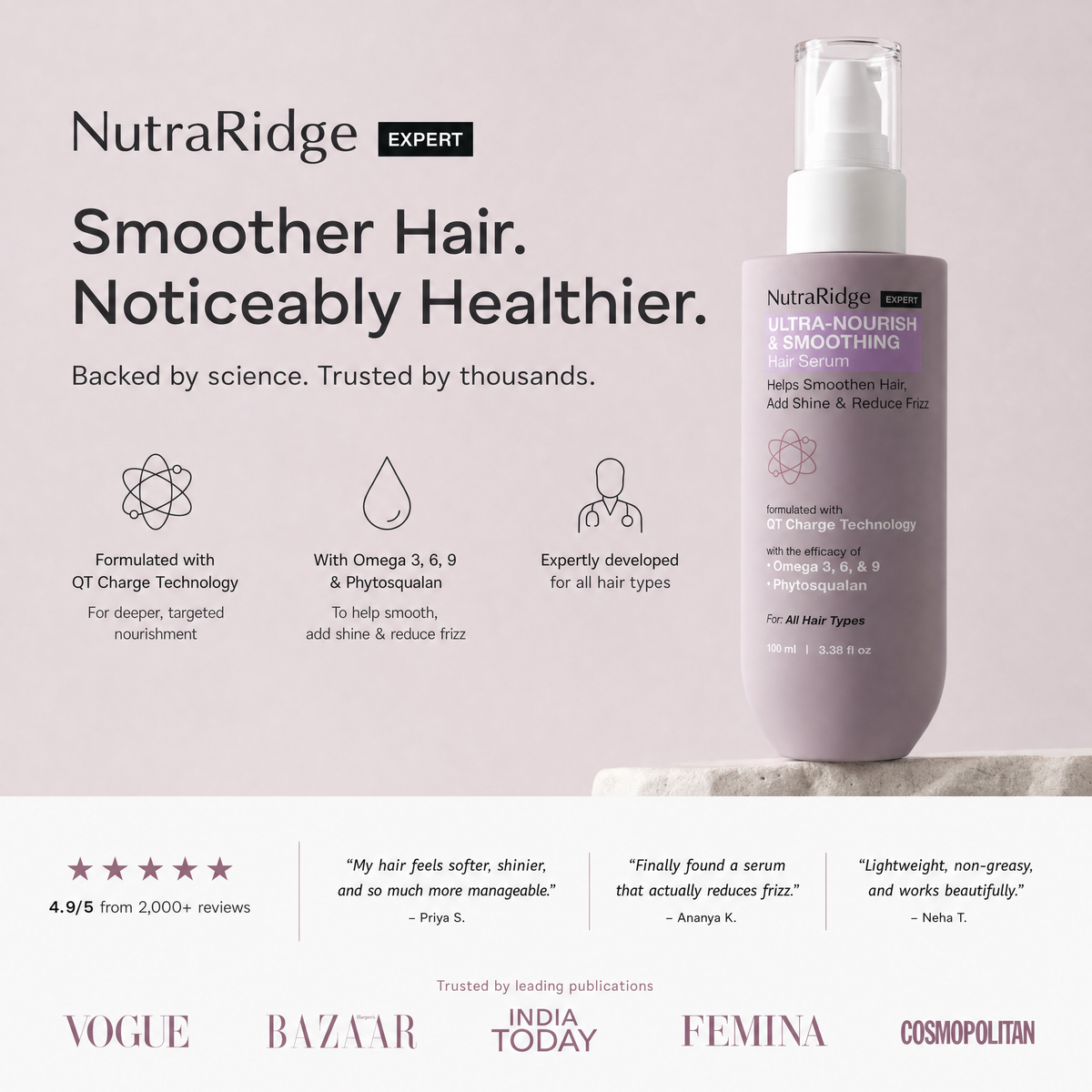 Ultra Smoothing Hair Serum