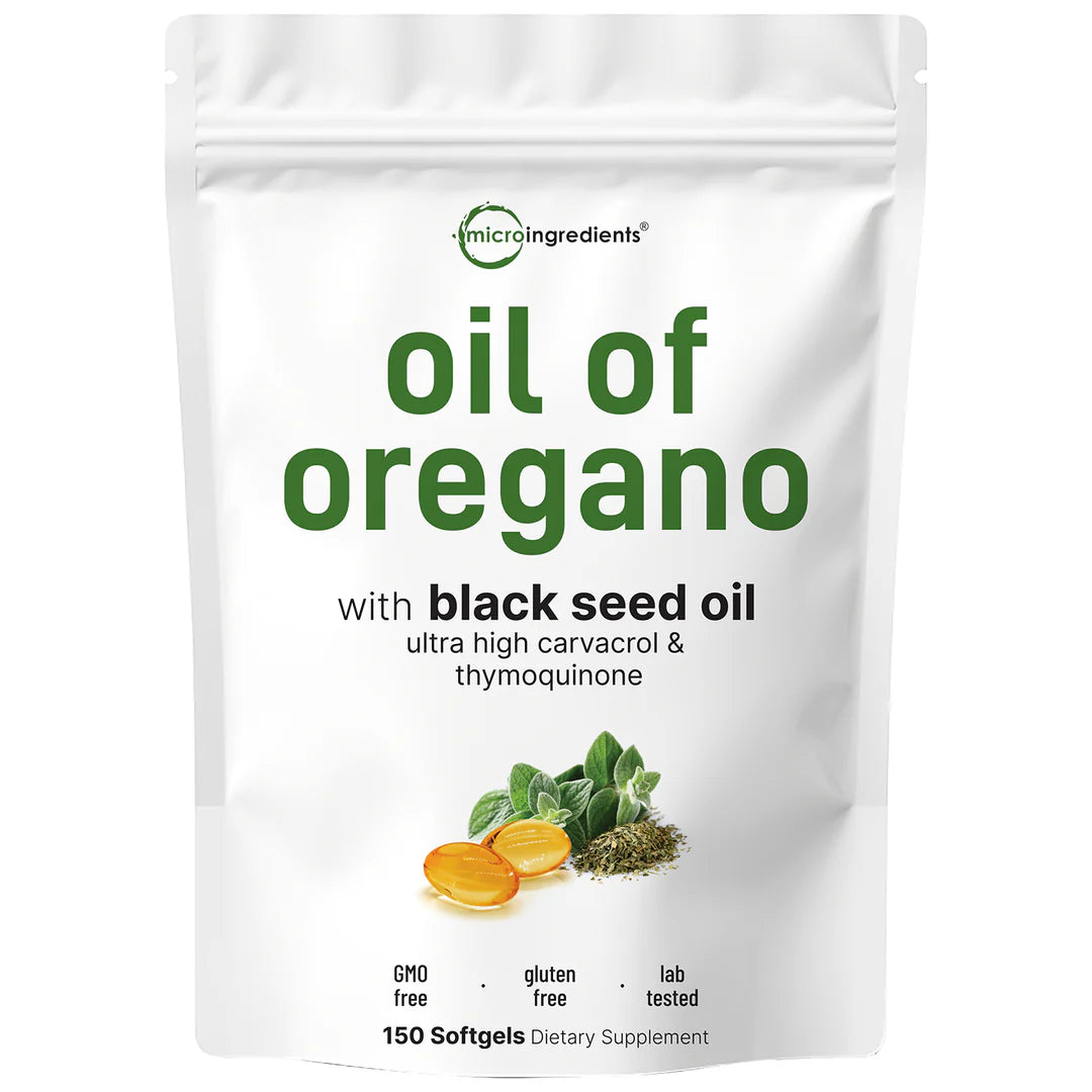 Micro Ingredients Oregano Oil with Black Seed Oil VIP